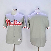 Philadelphia Phillies Blank Gray Flexbase Stitched MLB Jersey,baseball caps,new era cap wholesale,wholesale hats